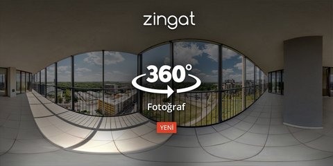 Zingat’tan emlak ilanları için 360° Fotoğraf hizmeti!