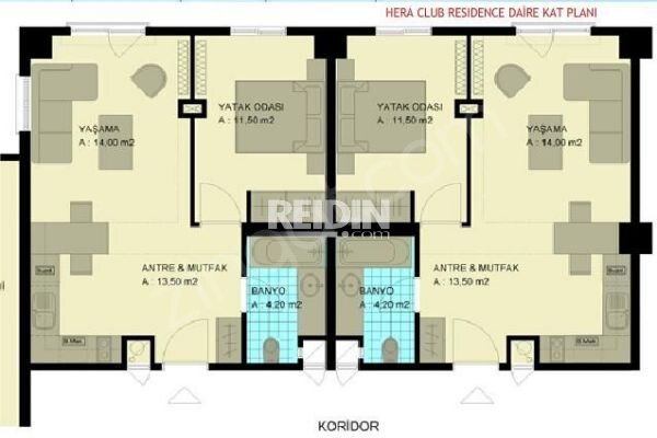 Hera Club Residence Fiyatları ve Projesi - Zingat